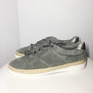 ALEX + ALEX grey suede sneakers NWOT Size 7